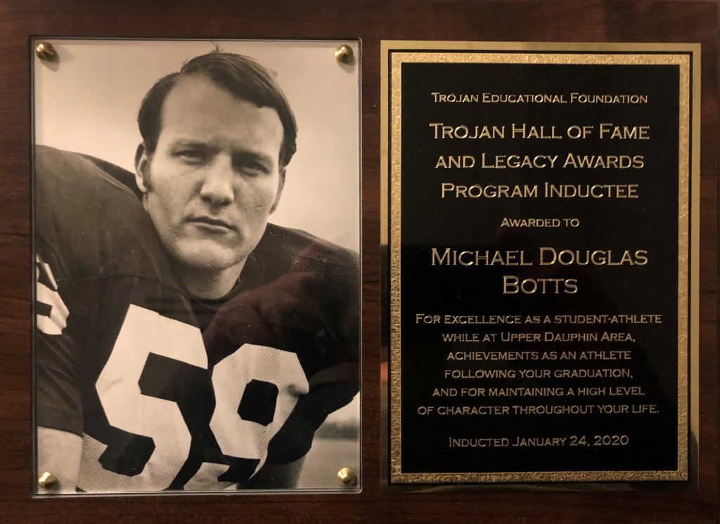 michael botts trojan hall of fame