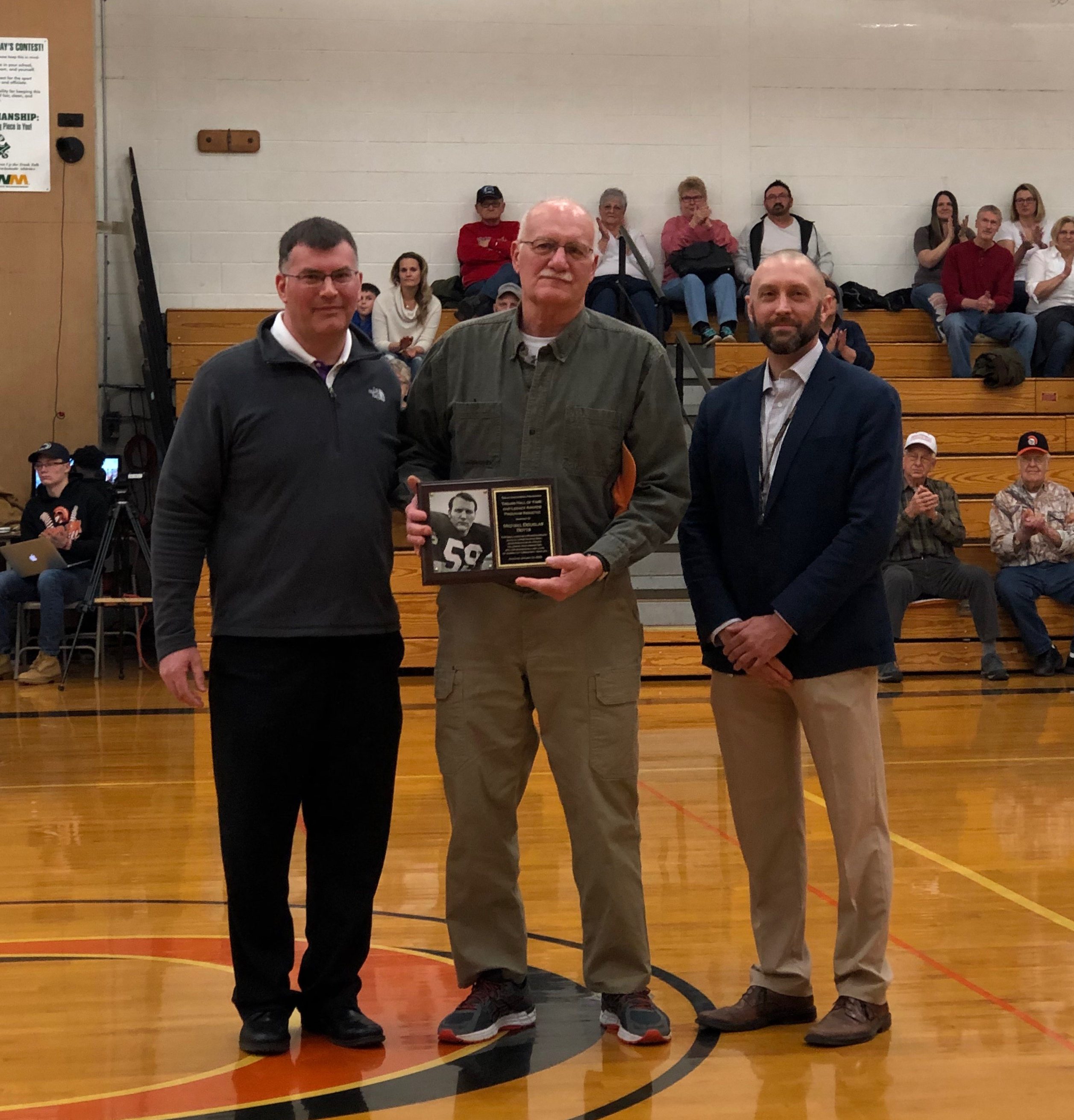 trojan hall of fame inductee michael botts