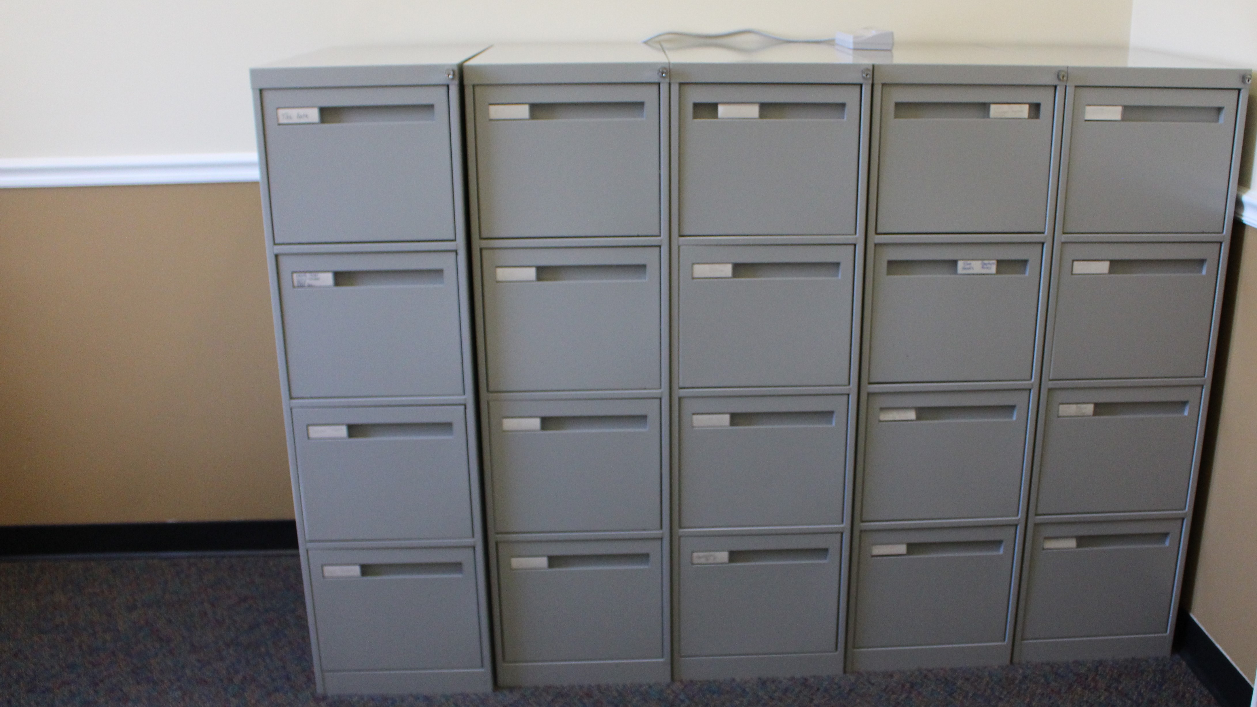 file cabinets