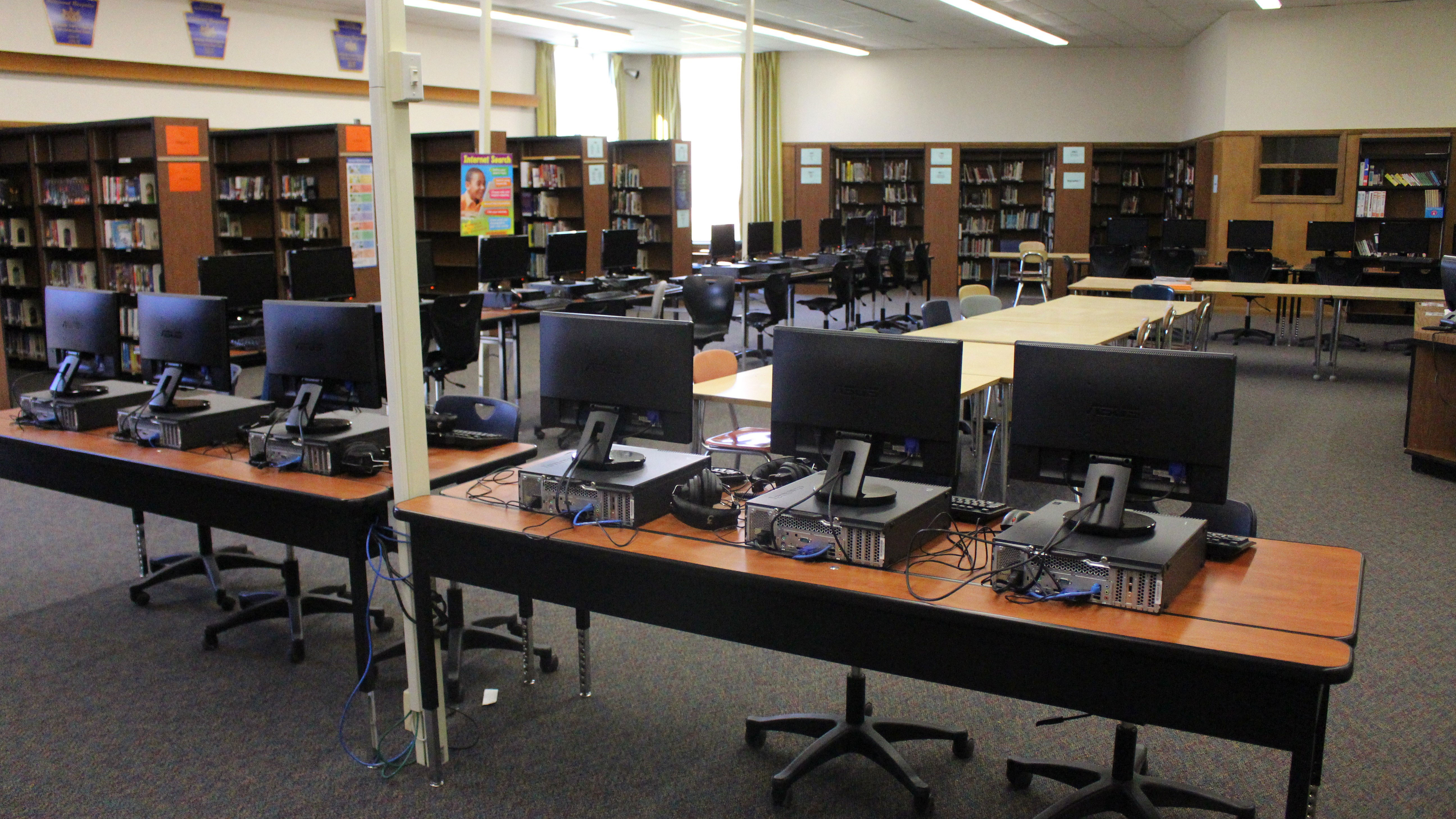 upper dauphin middle school library
