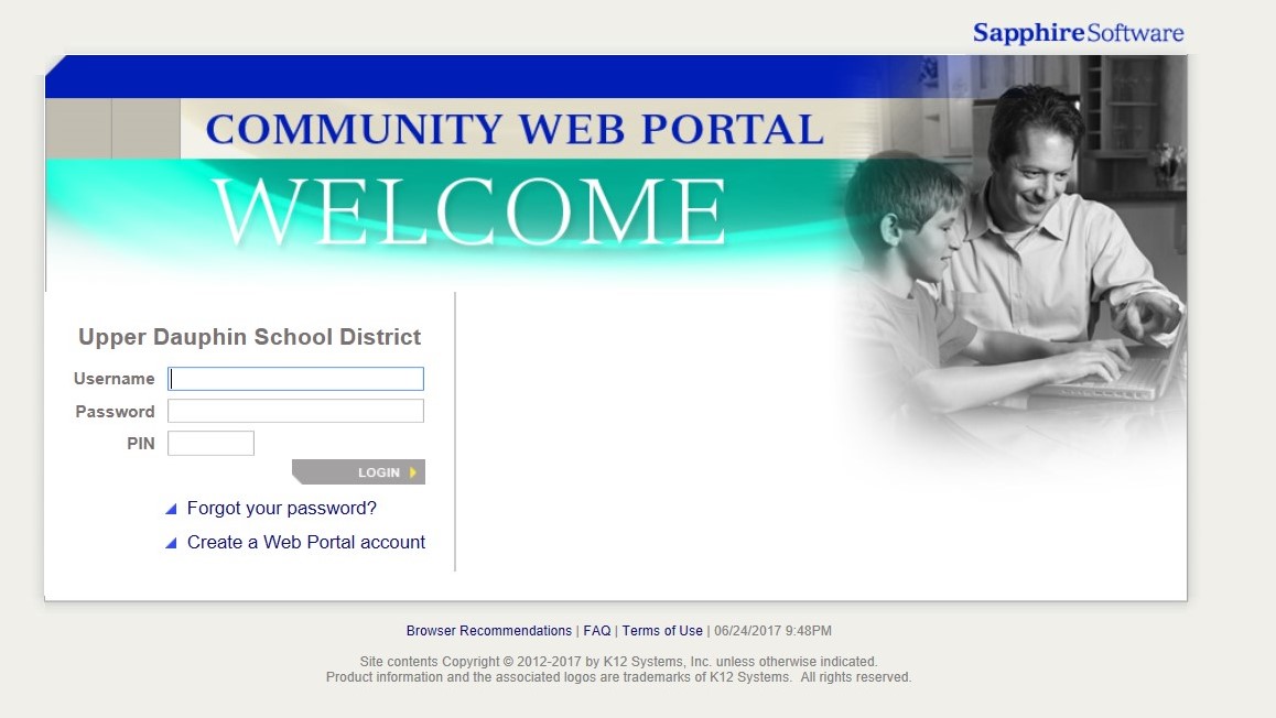 sapphire community web portal